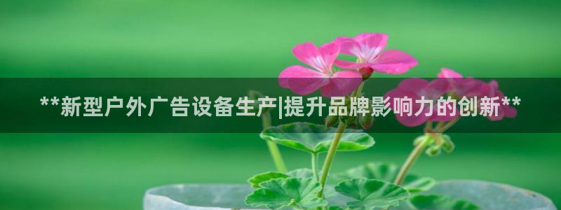 杏宇平台是什么：**新型户外广告设备生产|提升品牌影响力的创新**