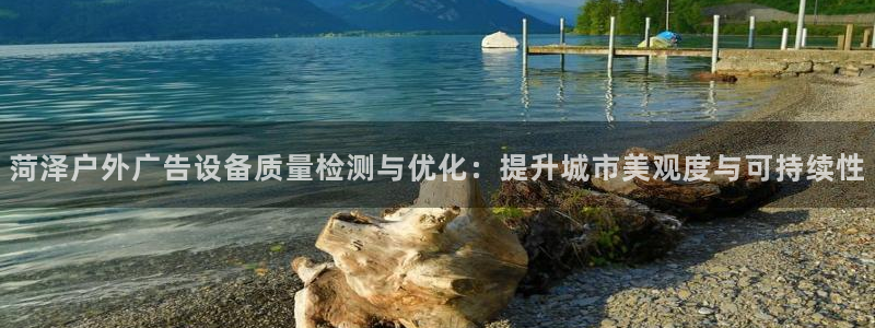 杏宇平台怎么样：菏泽户外广告设备质量检测与优化：提升城市美观度与可持续性