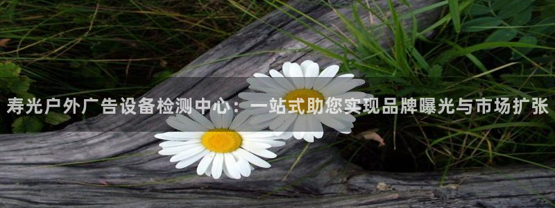 杏宇平台官网注册：寿光户外广告设备检测中