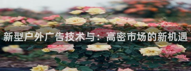 杏宇平台总代理电话：新型户外广告技术与：