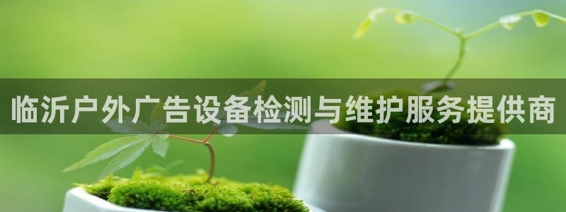 杏宇官方平台官网入口：临沂户外广告设备检测与维护服务提供商