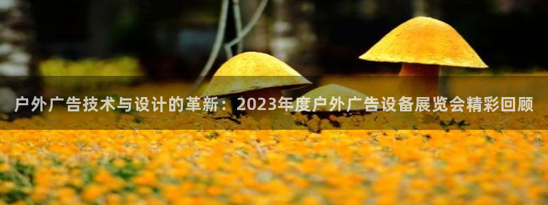 杏宇平台怎么样：户外广告技术与设计的革新