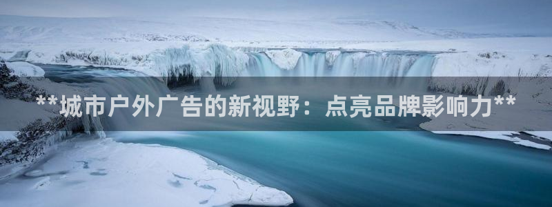 杏宇平台总代理：**城市户外广告的新视野