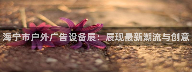 杏宇官方平台官网入口：海宁市户外广告设备